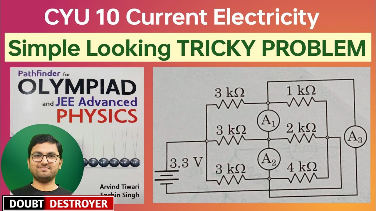 CYU 10 Electric current pathfinder | jee advanced