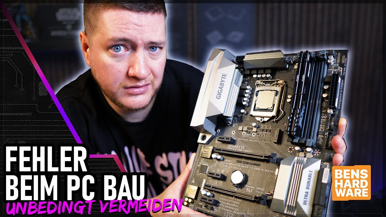 NETZTEIL FALSCHRUM und CASE zu KLEIN?! Diese FEHLER solltet Ihr beim PC BAU UNBEDINGT VERMEIDEN!