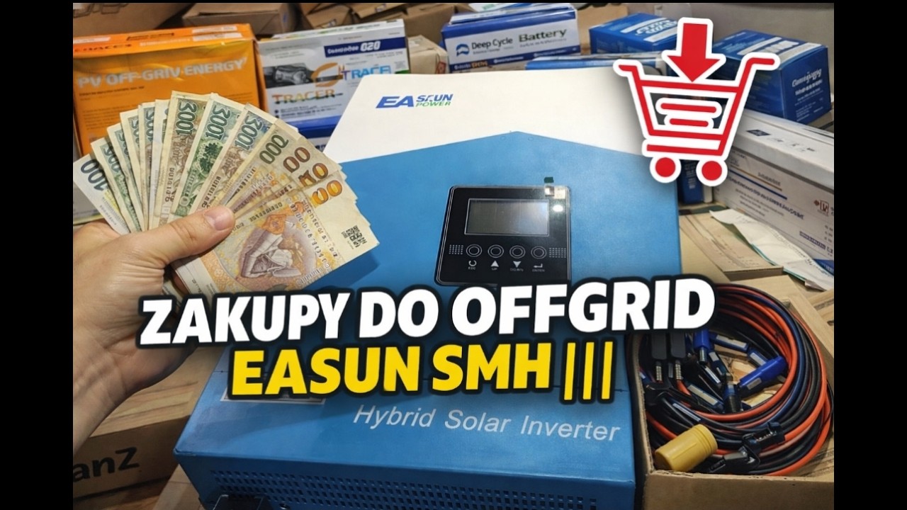 EAsun 6.2 kw / zakupy pod off grid
