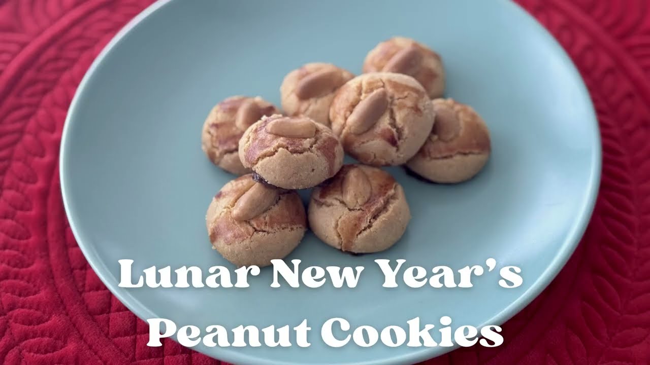 Lunar New Year Peanut Cookies