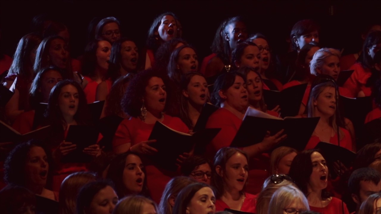 London City Voices choir sing "Hold Back The River" (Spring 2017)