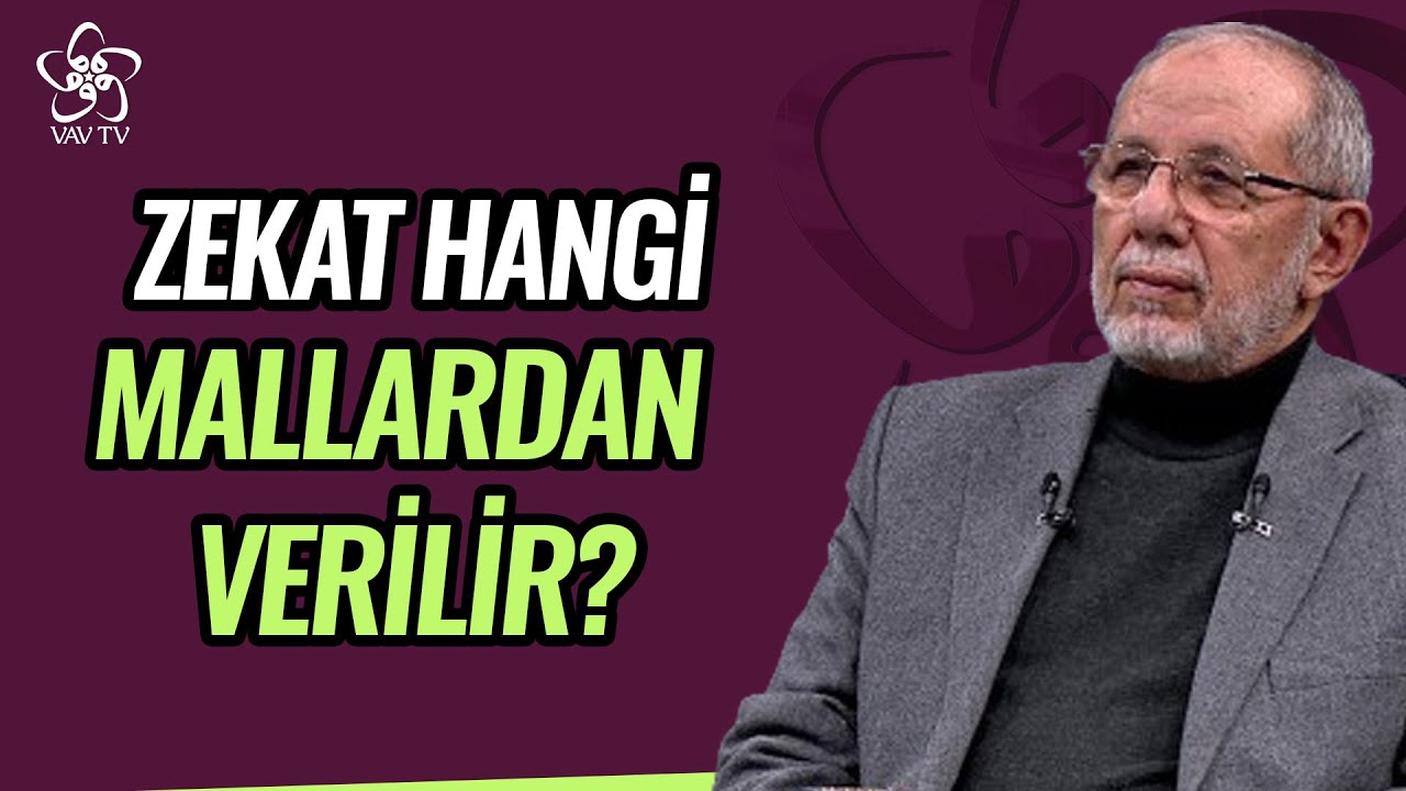 Hangi Mallardan Zekat Verilir veya Verilmez? Zekat Vermenin Hükümleri... Dr. Hüseyin Kayapınar