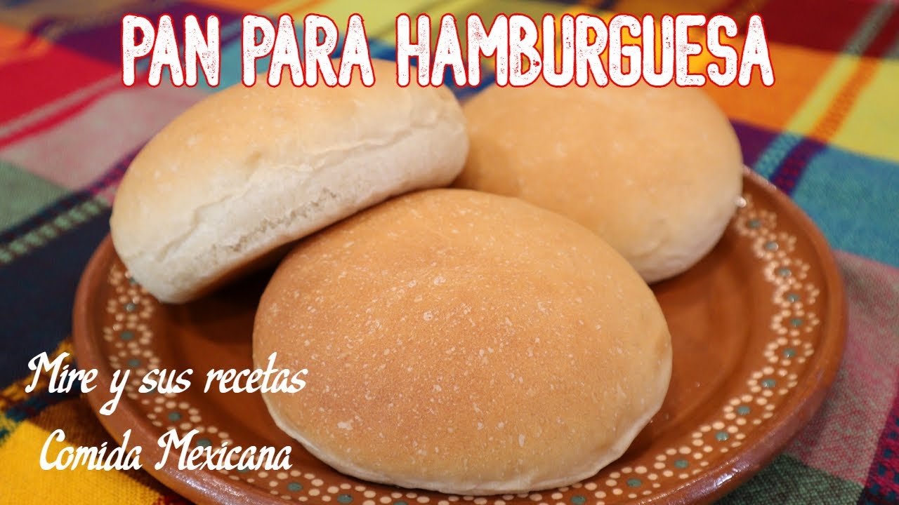 Margaritas Pan para Hamburguesas
