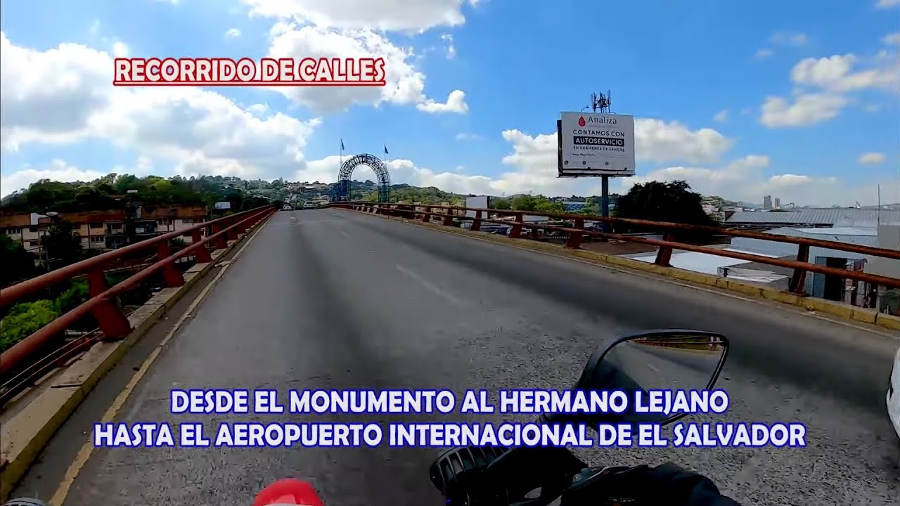 Viajando de San Salvador al Aeropuerto, Recorrido de Calles, Comalapa, EL SALVADOR.