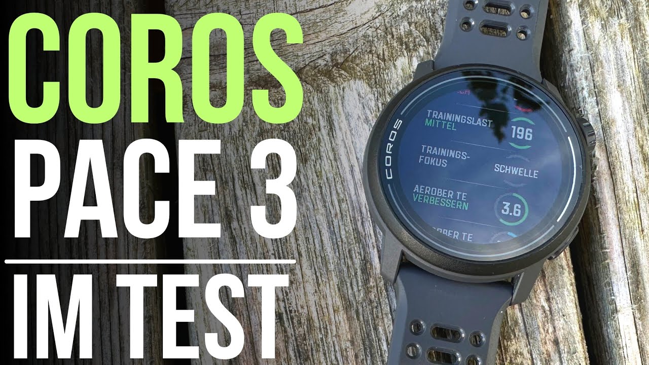 Coros Pace 3 Test: Zegarek sportowy dla początkujących poniżej 250 euro?