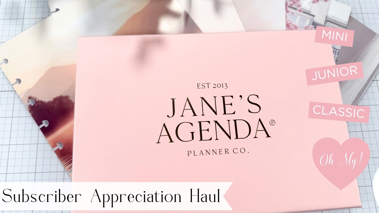 Jane's Agenda Subscriber Appreciation | Planner and Stationery Haul | February 2026
