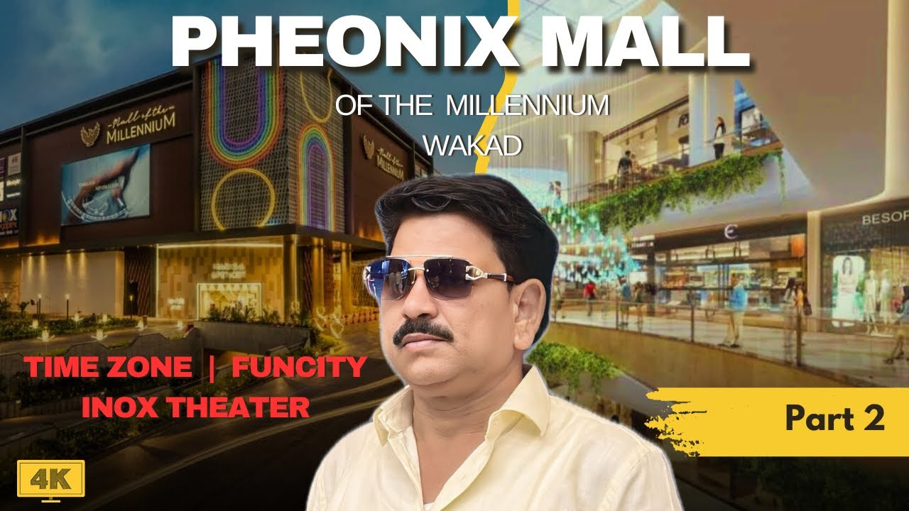 New Phoenix Mall Wakad | Part 2 | Full Mall Tour, Food, Shopping & Ambience | Pune Vlog 2025