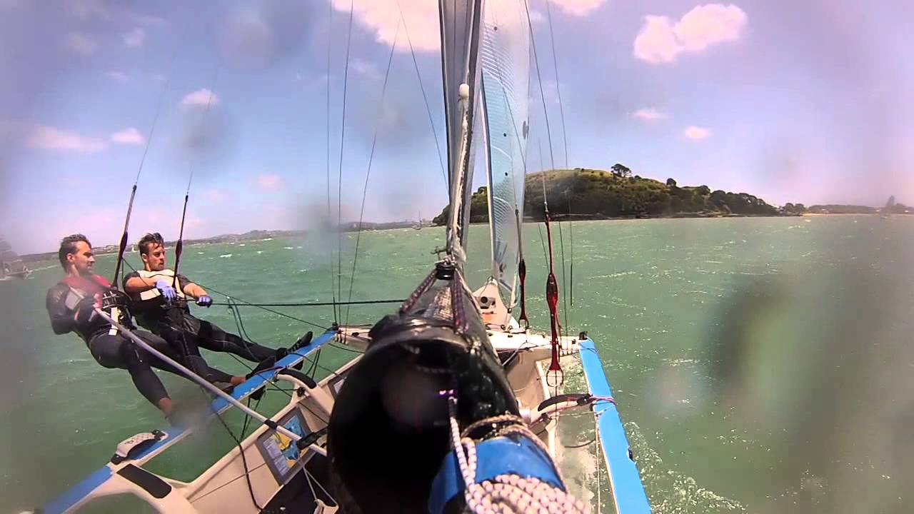 Tank Girl - 12ft skiffs Interdominion 2016 Last Race