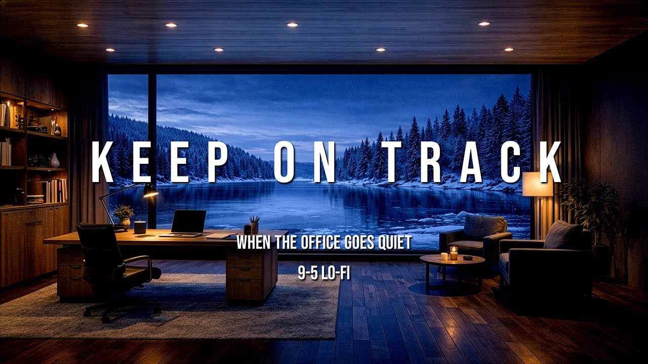 Work & Study Lo-fi Jazz: When The Office Goes Quiet (Deep Focus Lo-Fi) 🎧 #9to5 #Lo-Fi #lofijazz
