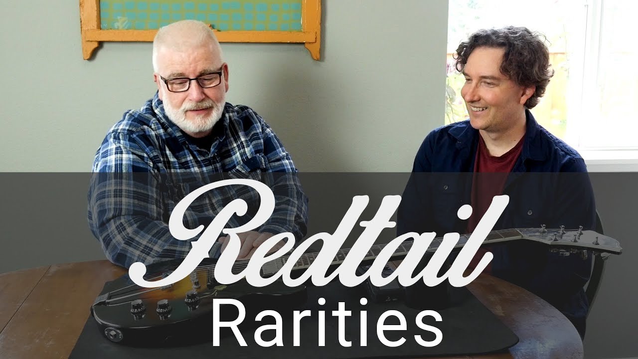 Redtail Guitars- Andy plays two rare guitars by dad Greg Martin