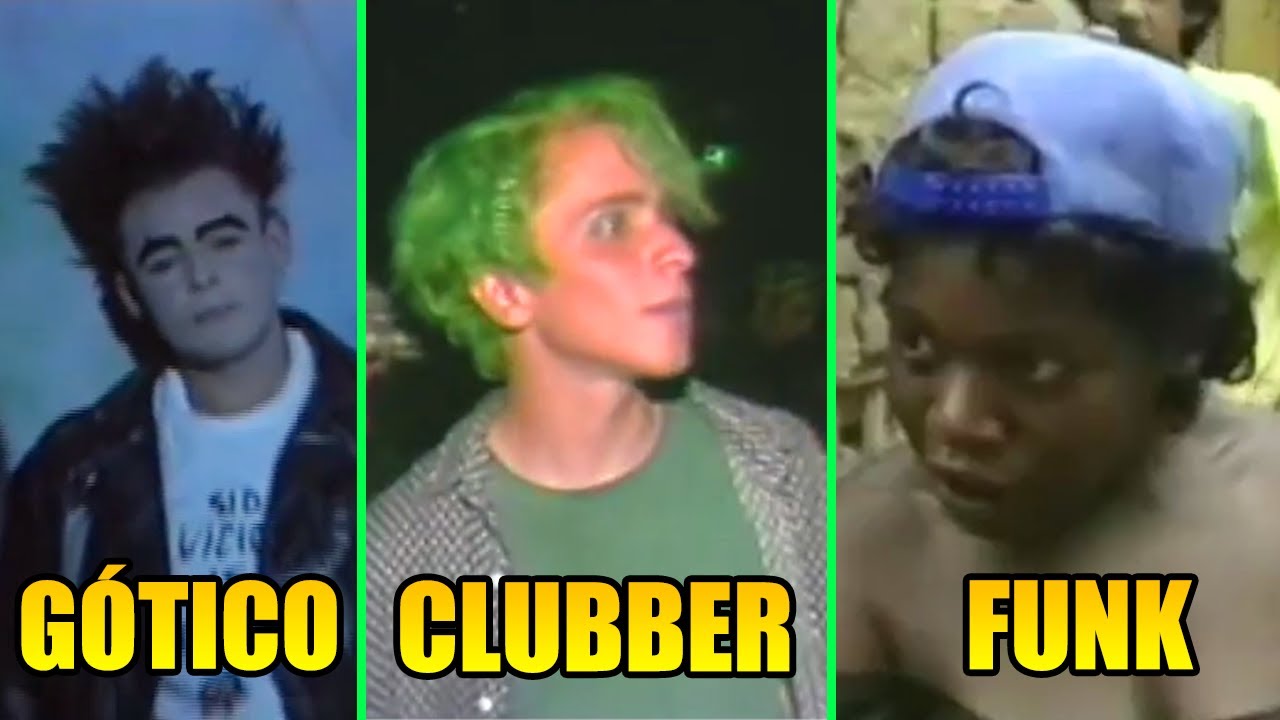AS TRIBOS URBANAS MAIS ABSURDAS DOS ANOS 90!