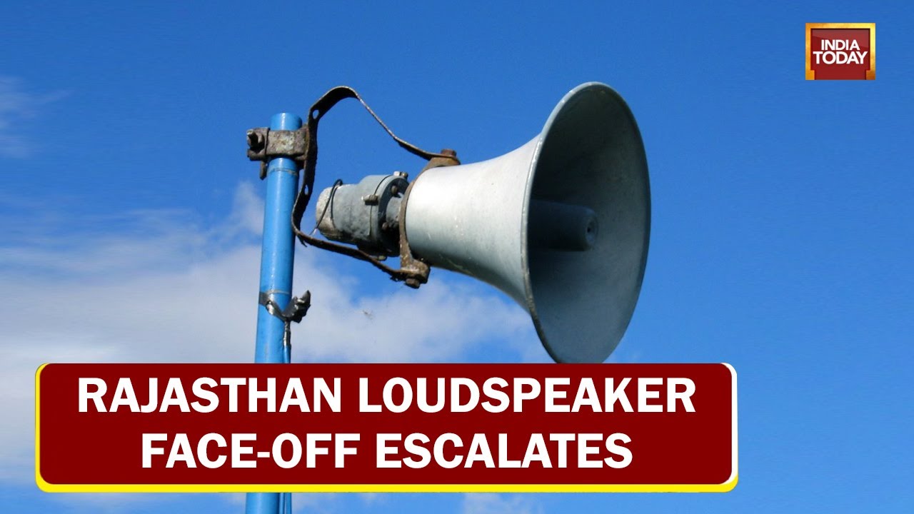 Loudspeaker Put Up Outside Jaipur Mosque As Yogi Takes Down Loudspeakers In U.P