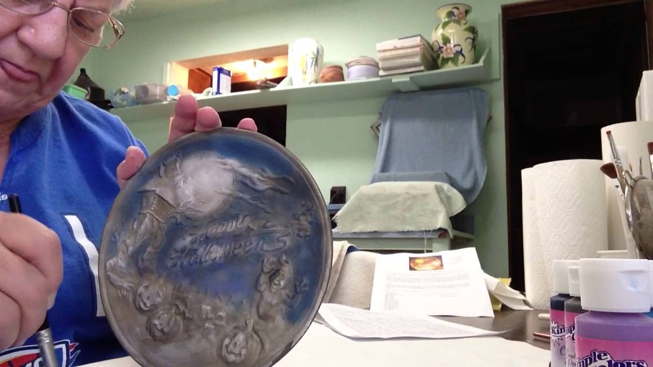 Paint Ceramics - Drybrushing a Smooth Area