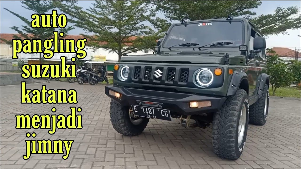 Modifikasi Suzuki Katana Menjadi Jimny Cinematic #suzukikatana #suzukijimny #AzizSaef