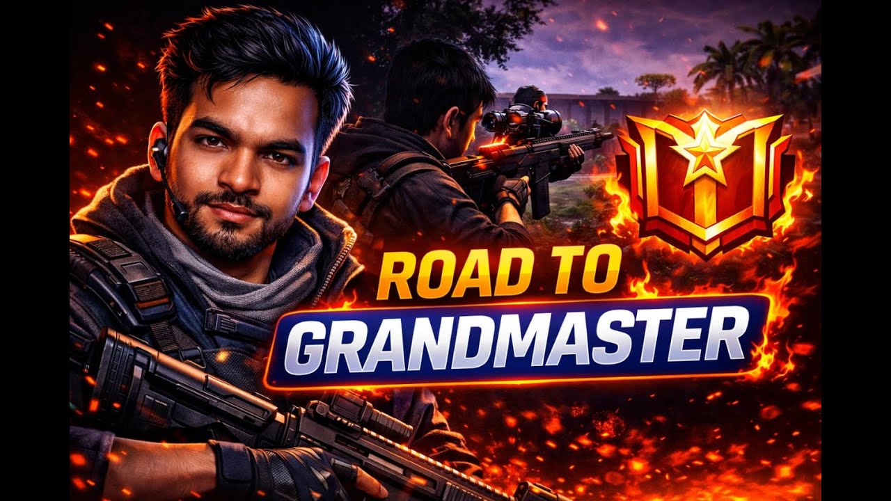 🔴 LIVE NOOB TO GRANDMASTER 🚀 | FULL TRYHARD MODE