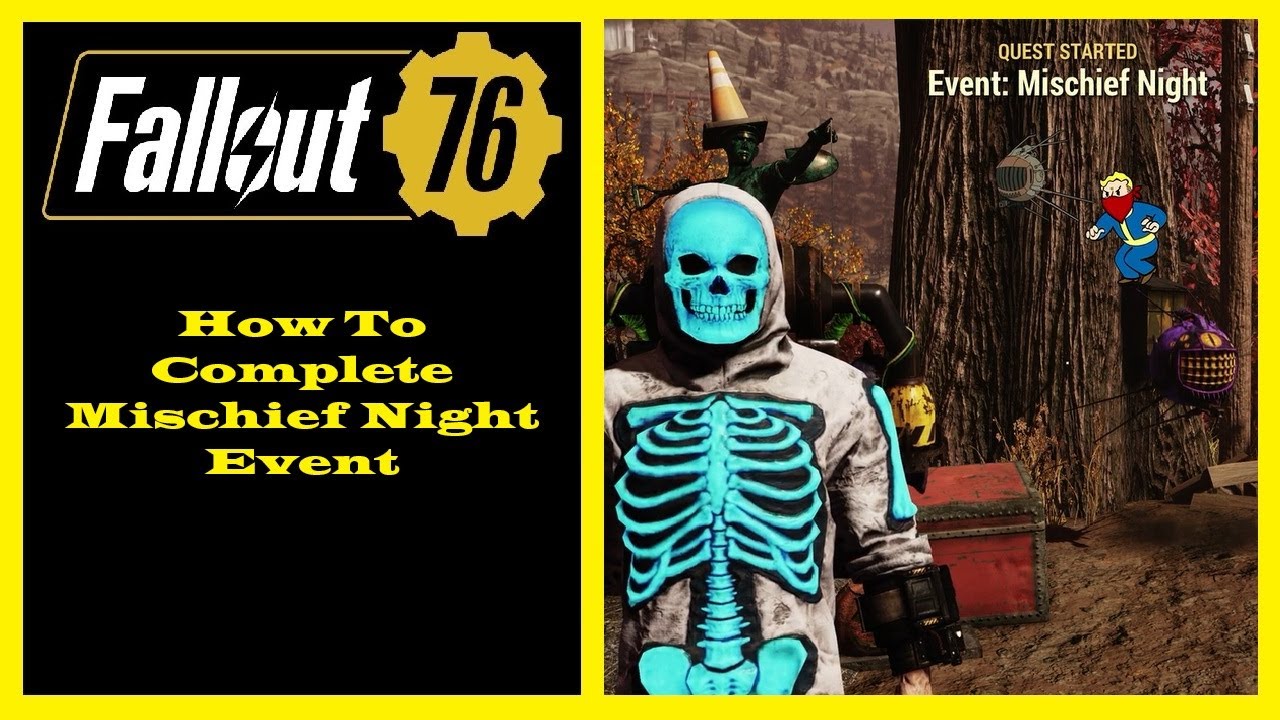 Fallout 76 — Как пройти руководство по событию «Ночь пакостей»