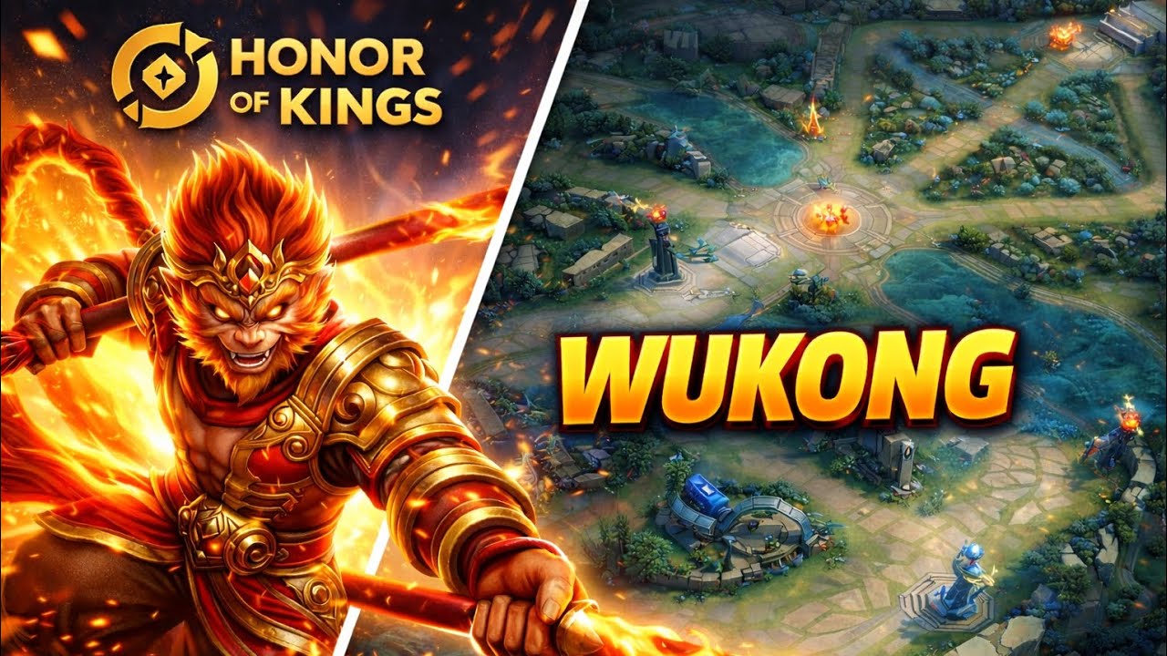 HOK : WUKONG/ ASESINO GAMEPLAY | HONOR OF KINGS 🐒❤️