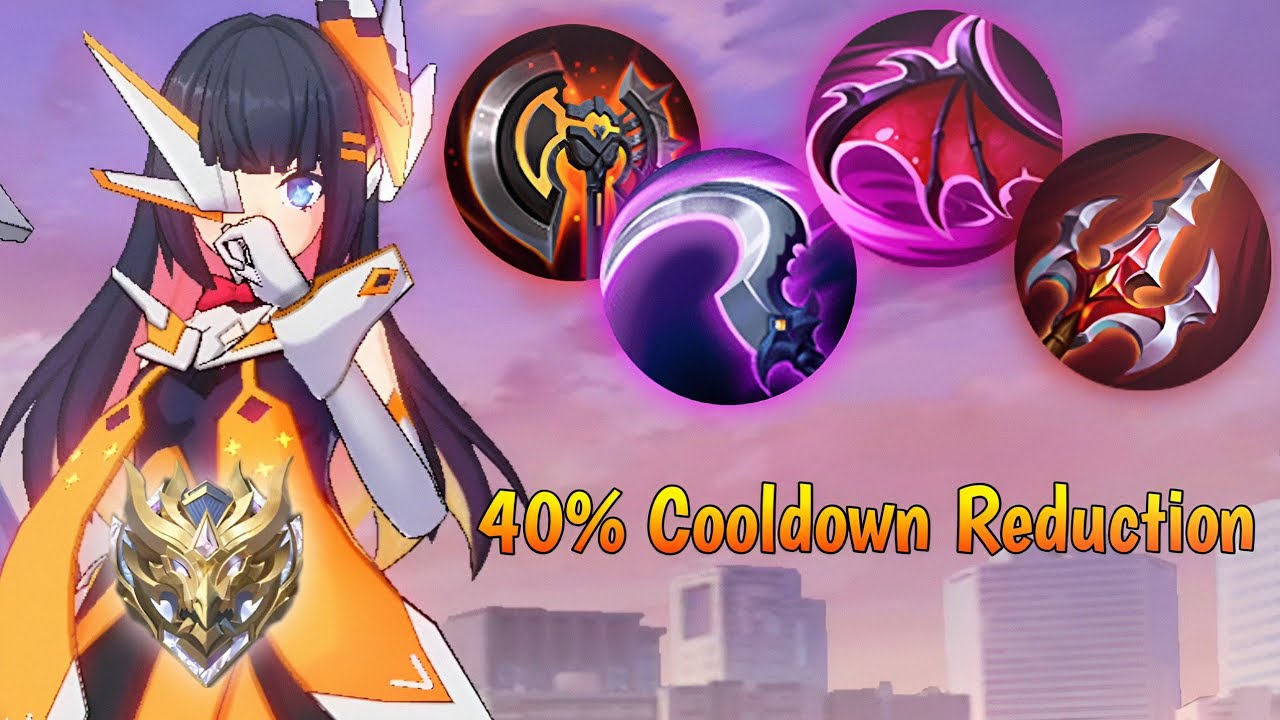 REACHING MYTHICAL IMMORTAL WITH THE 40% CD BUILD!!😻 BEST RUBY BUILD AND ROTATION 2025