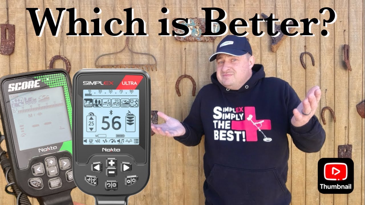 Nokta Score vs Nokta Simplex Ultra - Metal Detector Settings