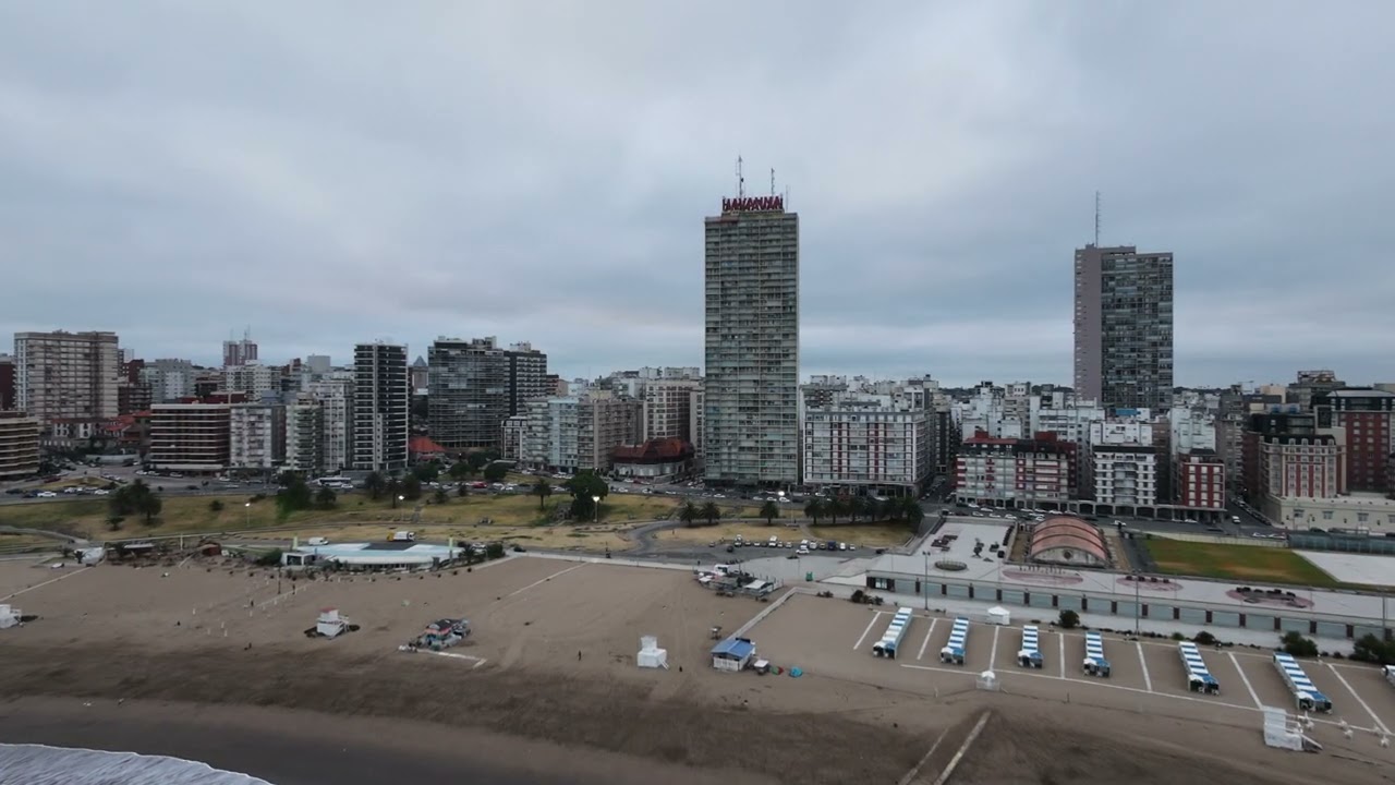 Costanera Mar del plata, Dji Neo 2 Slow Motion