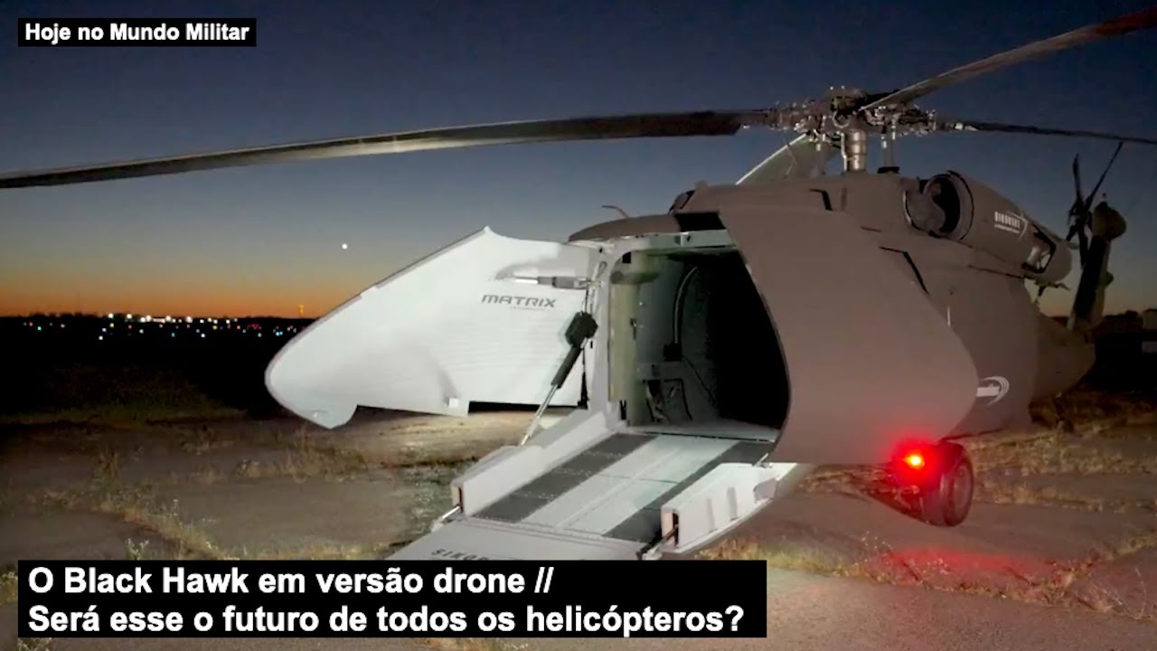 O Black Hawk em versão drone – Será esse o futuro de todos os helicópteros?