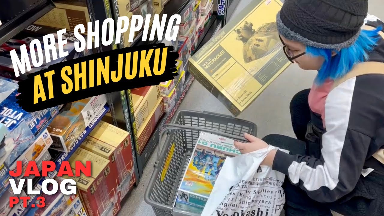 Gunpla, Model Kits & Tools shopping at Shinjuku | Gunpla in Japan! | pt. 3