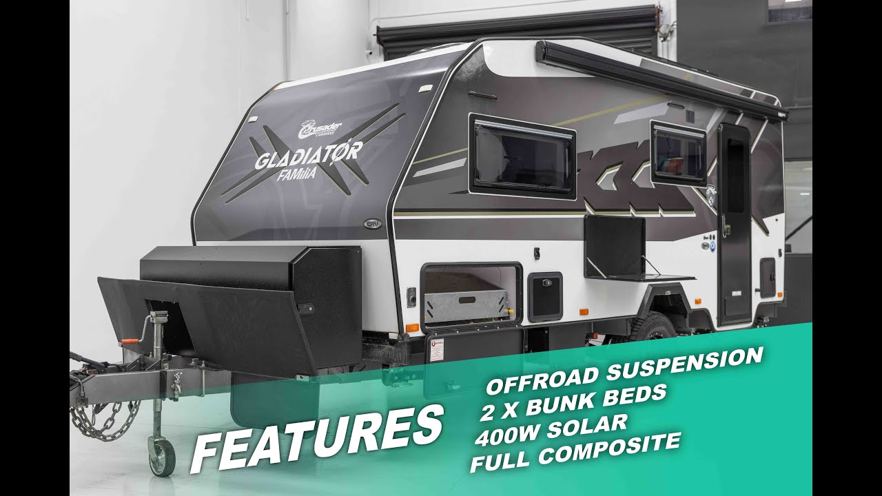 Выставка Crusader CRV Gladiator 2024, организованная Off Track RV.