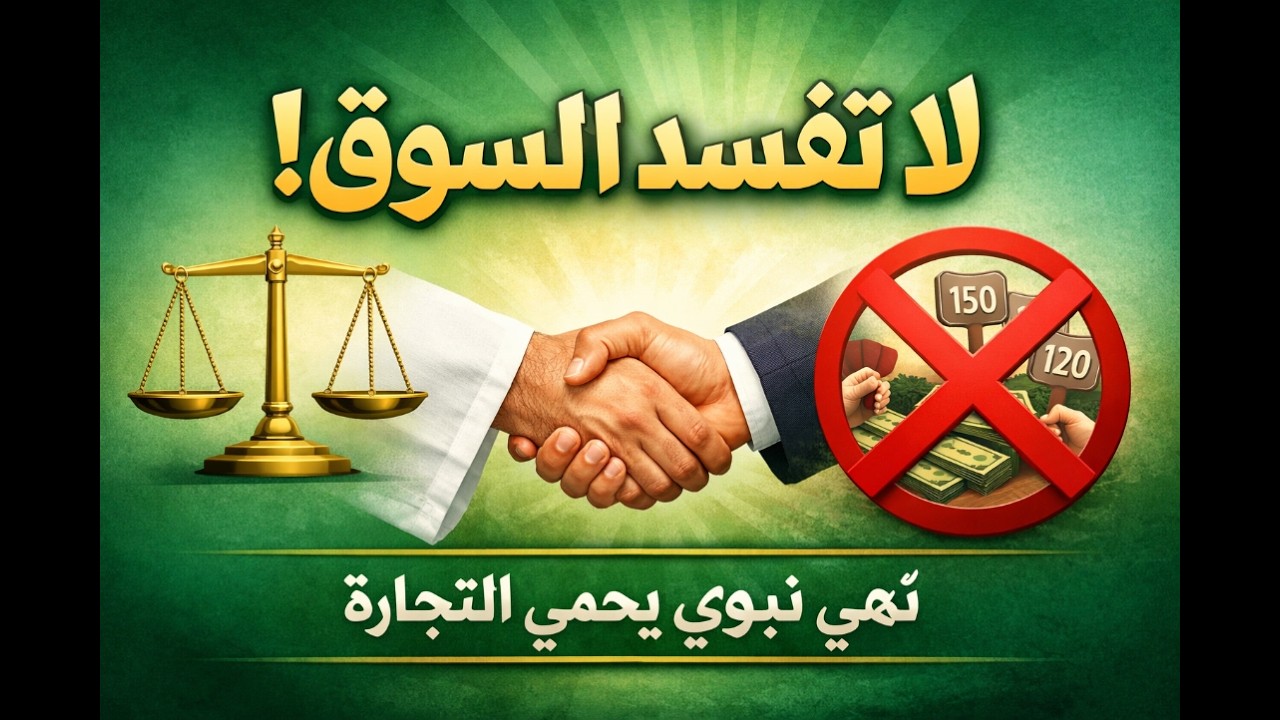 لا تفسد السوق: كيف حمي الاسلام التجارة من الظلم والمنافسة المحرمة؟