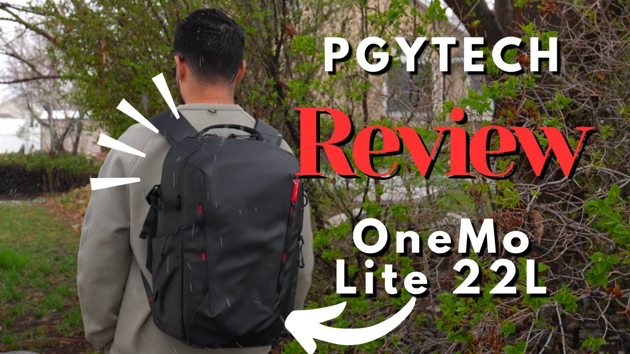 PGYTECH OneMo Lite Bag Review 22L (ZVE10 ii)
