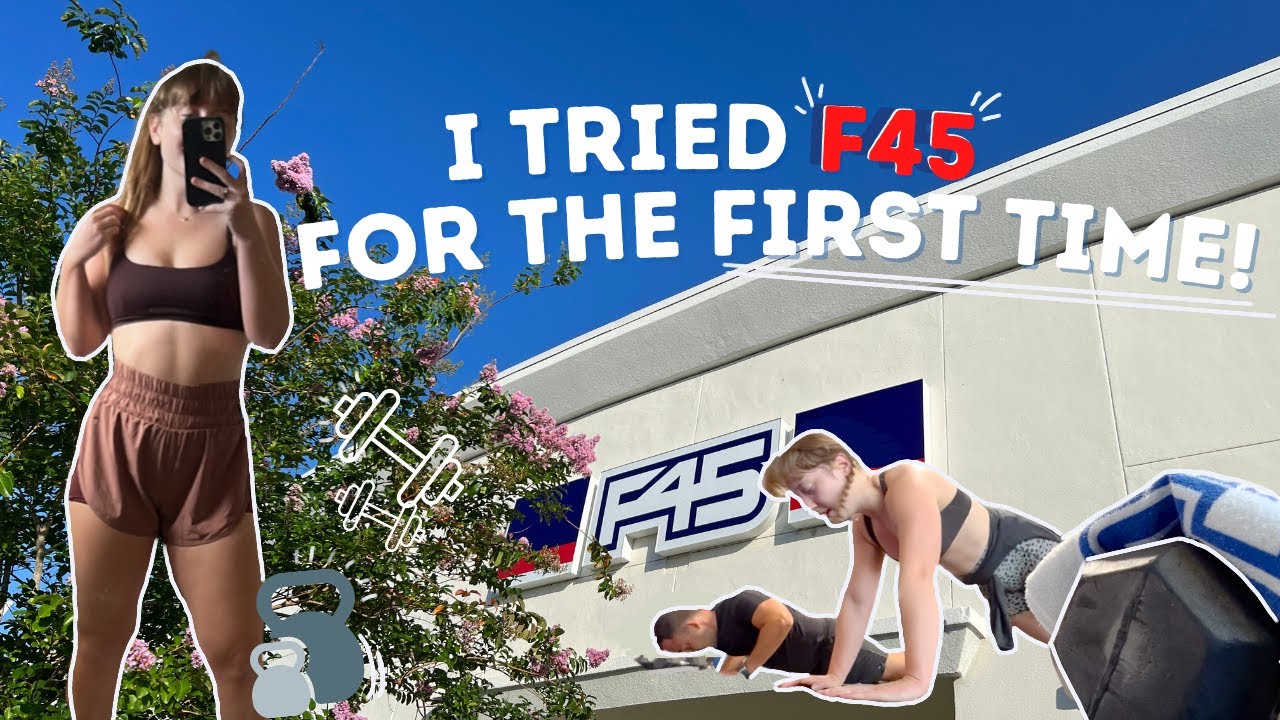 I TRIED F45 FOR THE FIRST TIME! here's what I thought...