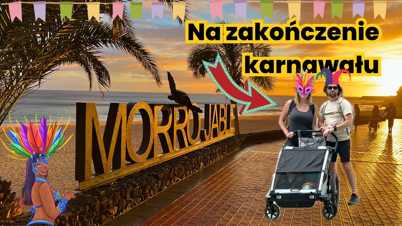 Podróż Do Morro Jable Na Karnawał i Relaks Na Plaży !!! * Elena pierwszy raz na karuzeli !!!