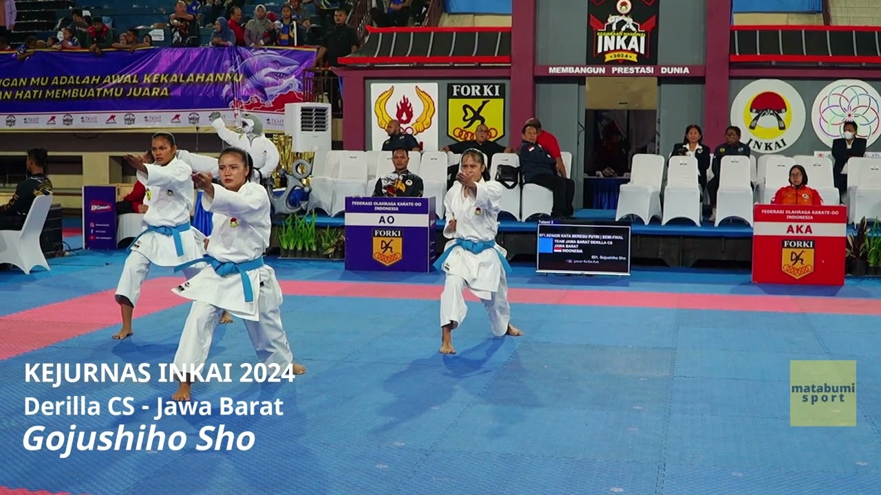 KEJURNAS INKAI 2024 | Derilla CS &ndash; Jawa Barat | Gojushiho Sho
