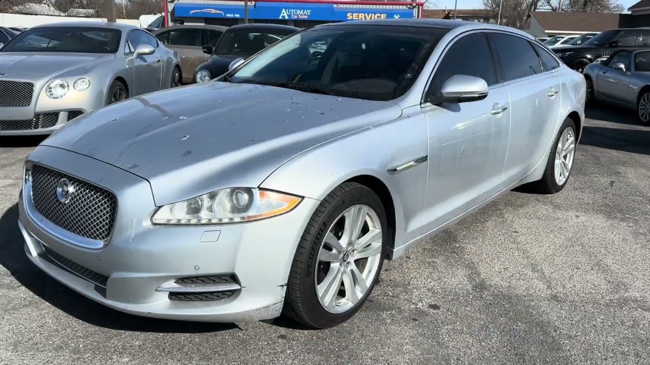 Обзор и тест-драйв Jaguar XJL 2011 года от первого лица!!!