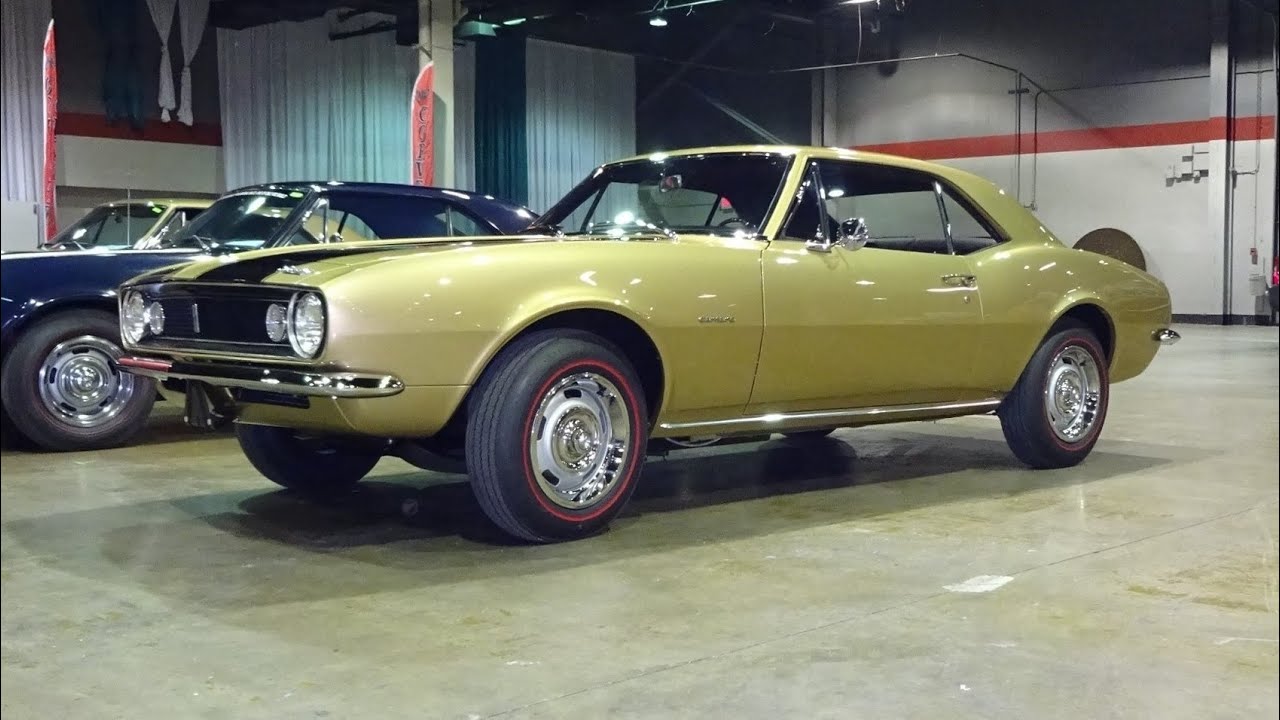 1967 Chevrolet Camaro Z28 in Granada Gold & Engine Sound on My Car Story with Lou Costabile