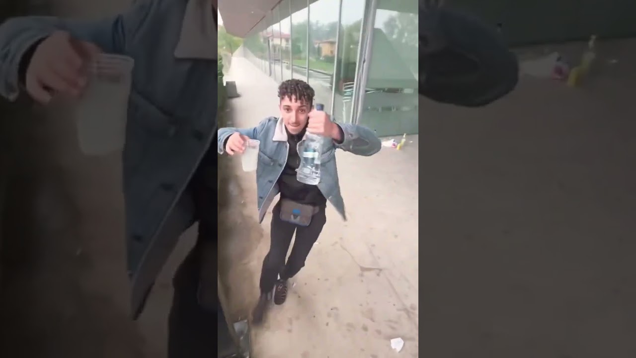 Maranza in cerca di casini con la polizia