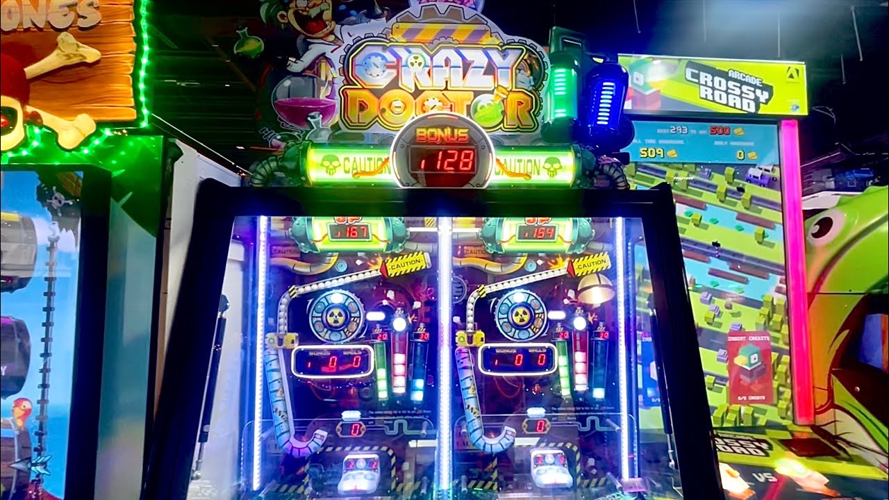 Crazy Doctor Ticket Redemption Arcade Gameplay