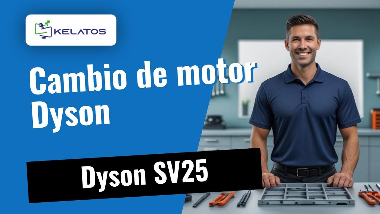 ¿Tu aspiradora Dyson SV25 hace ruido? 🔊 Cambio de motor