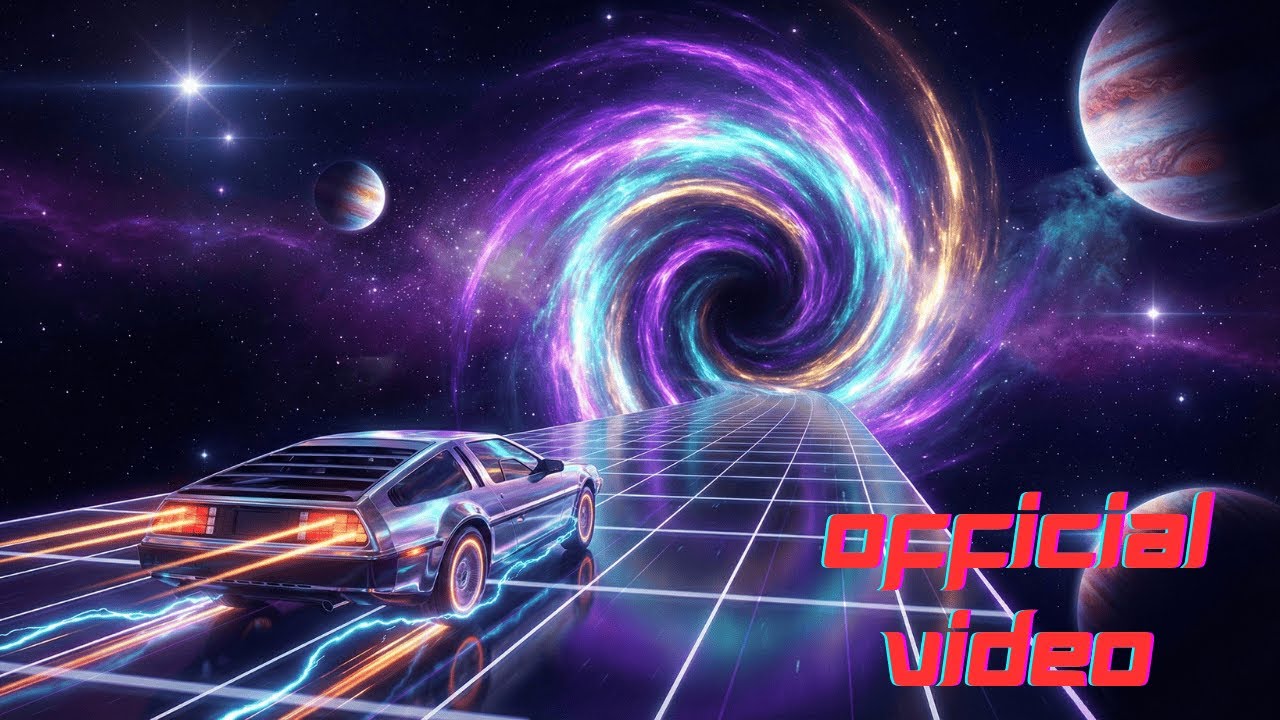 Pulse Sound Machine - Cosmic Frequency (Official Music Video) | Cinematic 80s Synthwave