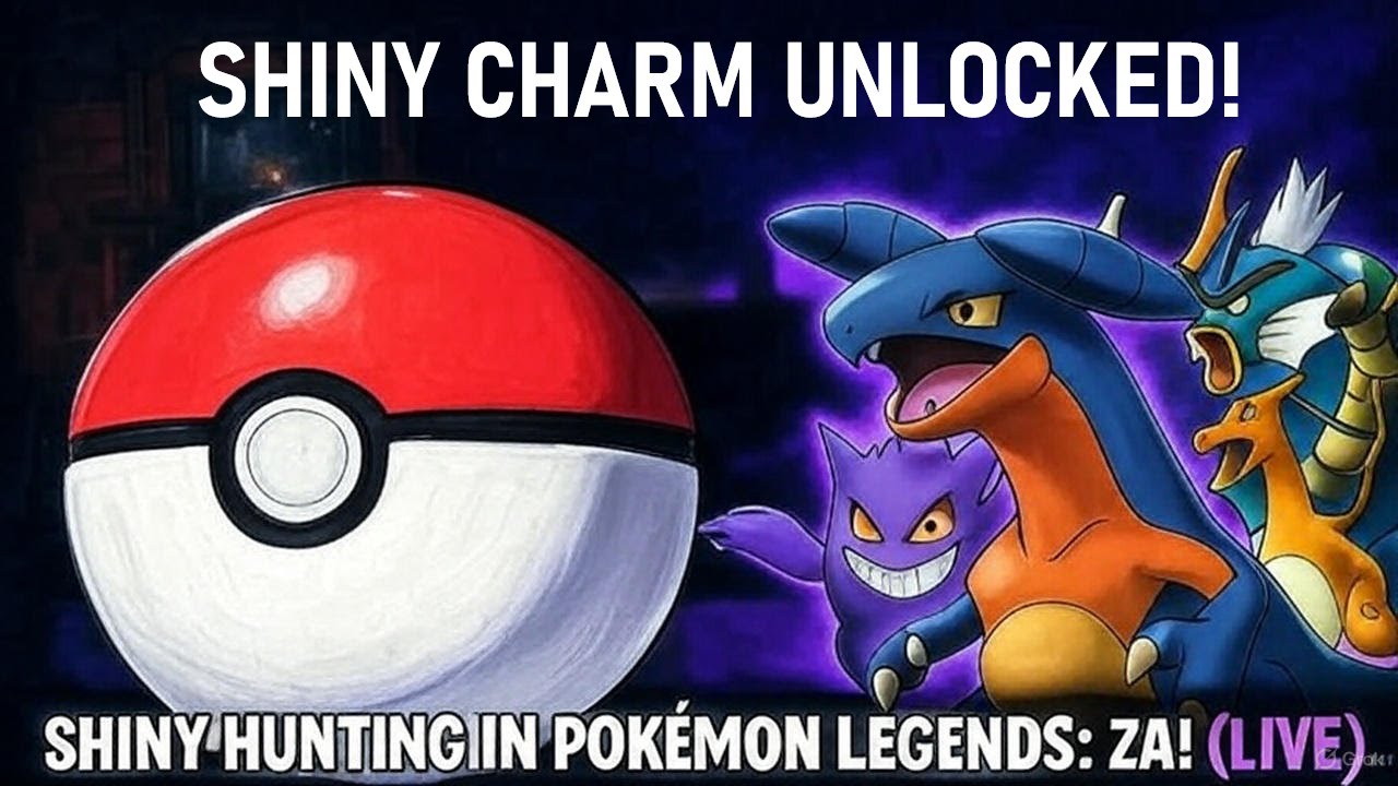 Shiny Hunting Live Pokémon Legends: Z-A 📹