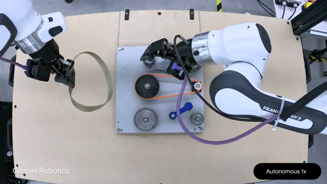 Gemini Robotics Demo: Timing Belt