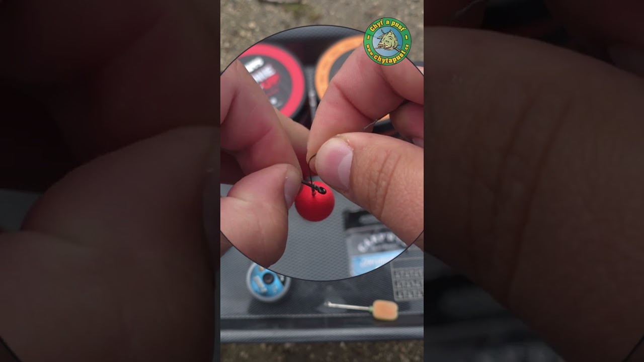 Chyť a pusť ukazuje - Jak navázat návazec na Pop-up boilies