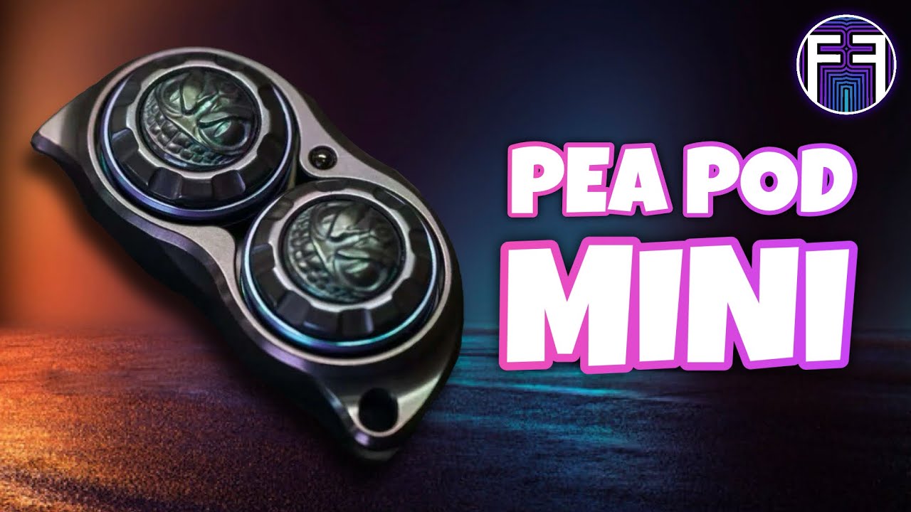 Pea Pod Mini by TK EDC is a Funky Little Vegetable