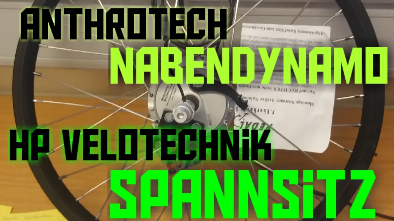 Liegerad Spannsitz für´s  Scorpion /Nabendynamo für´s Anthrotech