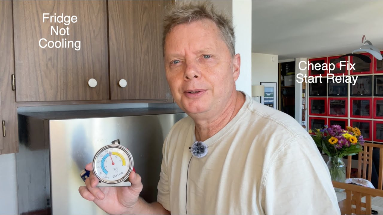 Fridge Not Cooling, Cheap Start Relay Fix Frigidaire FFHT1425VV