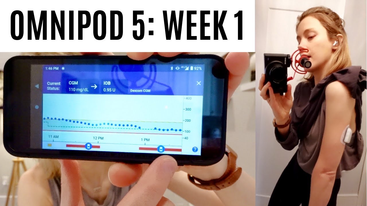 Omnipod 5: Week 1 | She's Diabetic