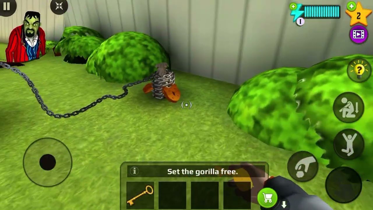 Scary Imposter Make the Gorilla attack the imposter