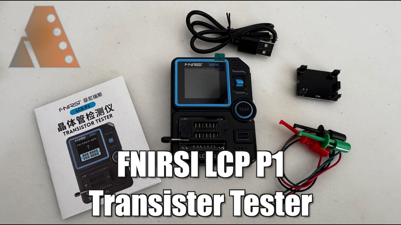 Тестер транзисторов LCR P1 от FNIRSI — превосходный инструмент!