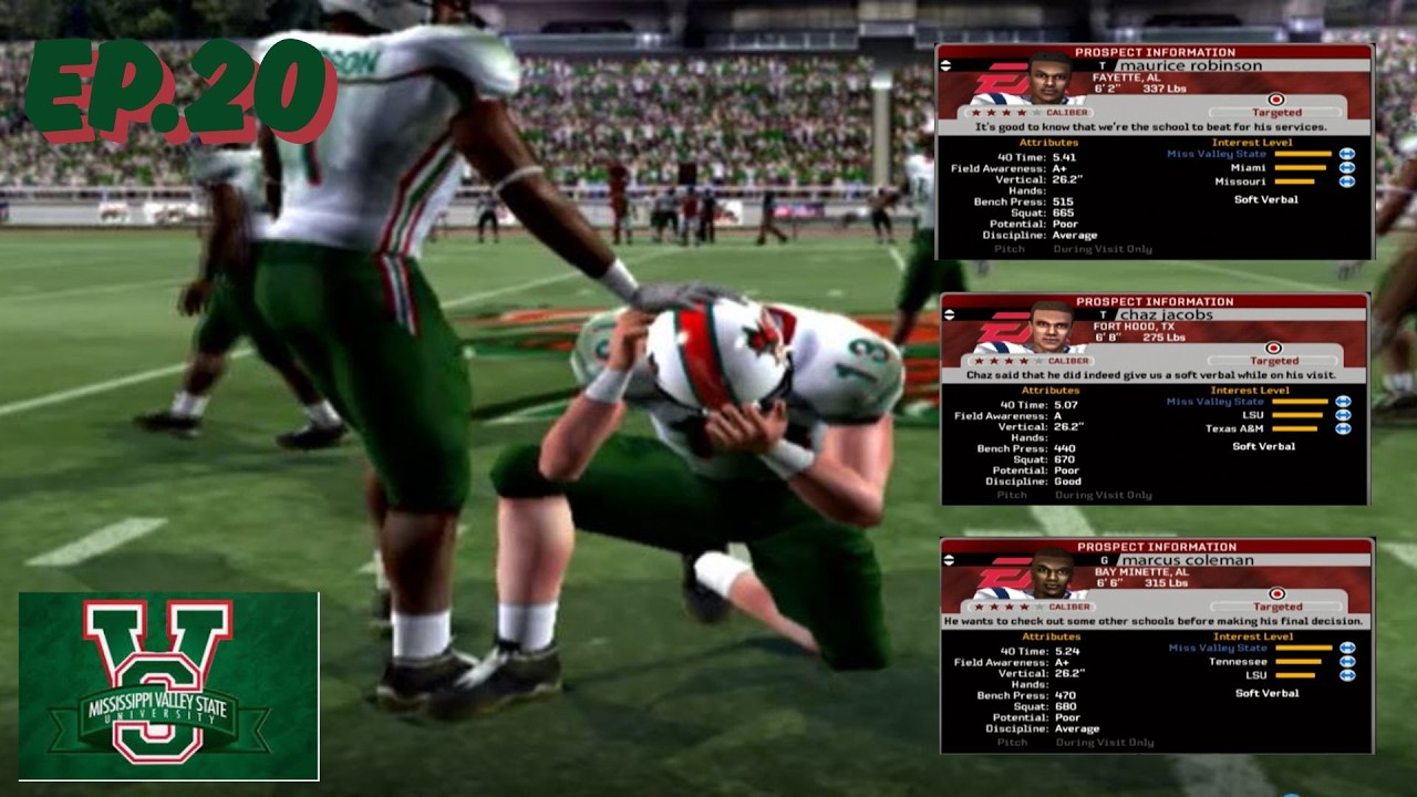 SOFT VERBALS...BUT NOTHING OFFICIAL | THE VALLEY SERIES | NCAA FOOTBALL 06 | EP.20
