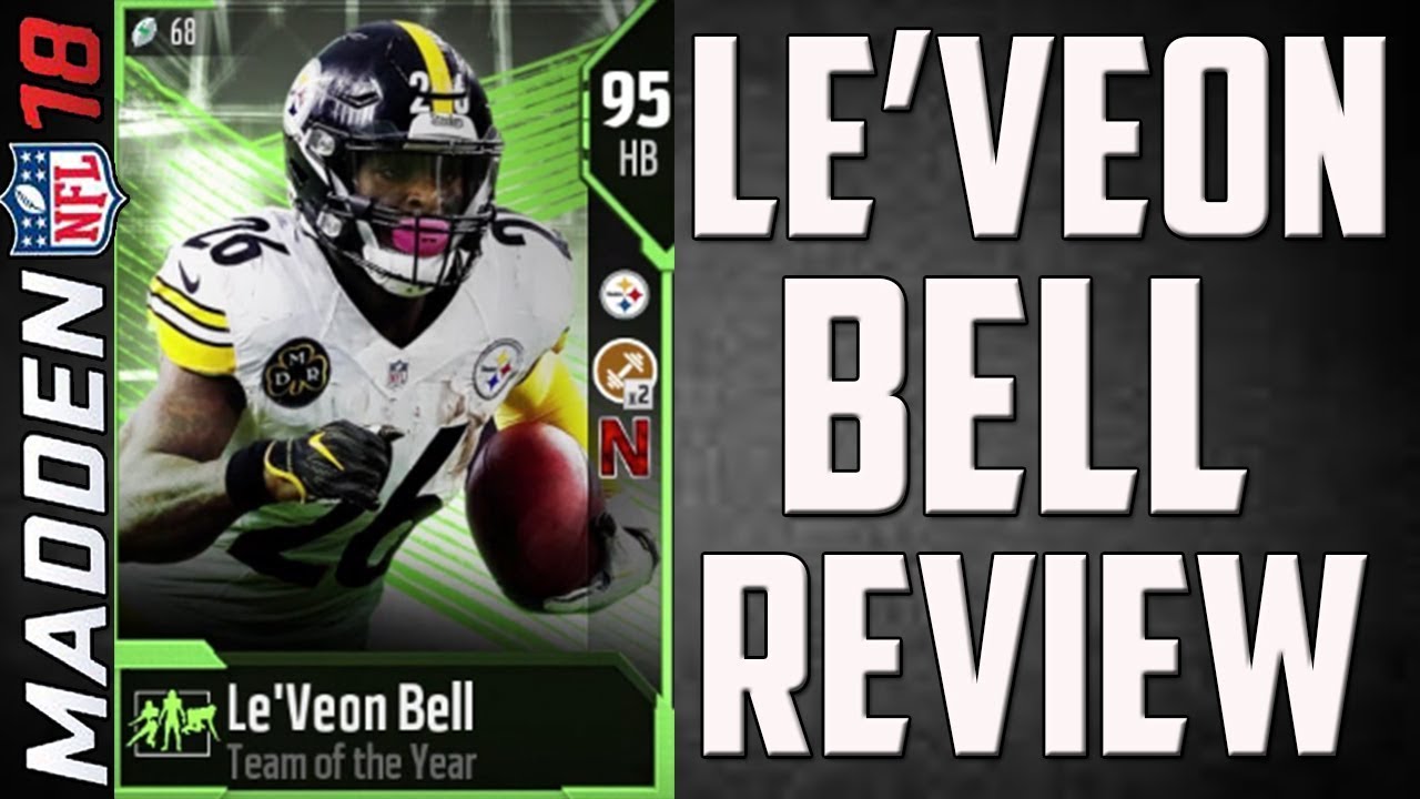 How Good is TOTY 95 Overall Le'Veon Bell? MUT 18 Card Review