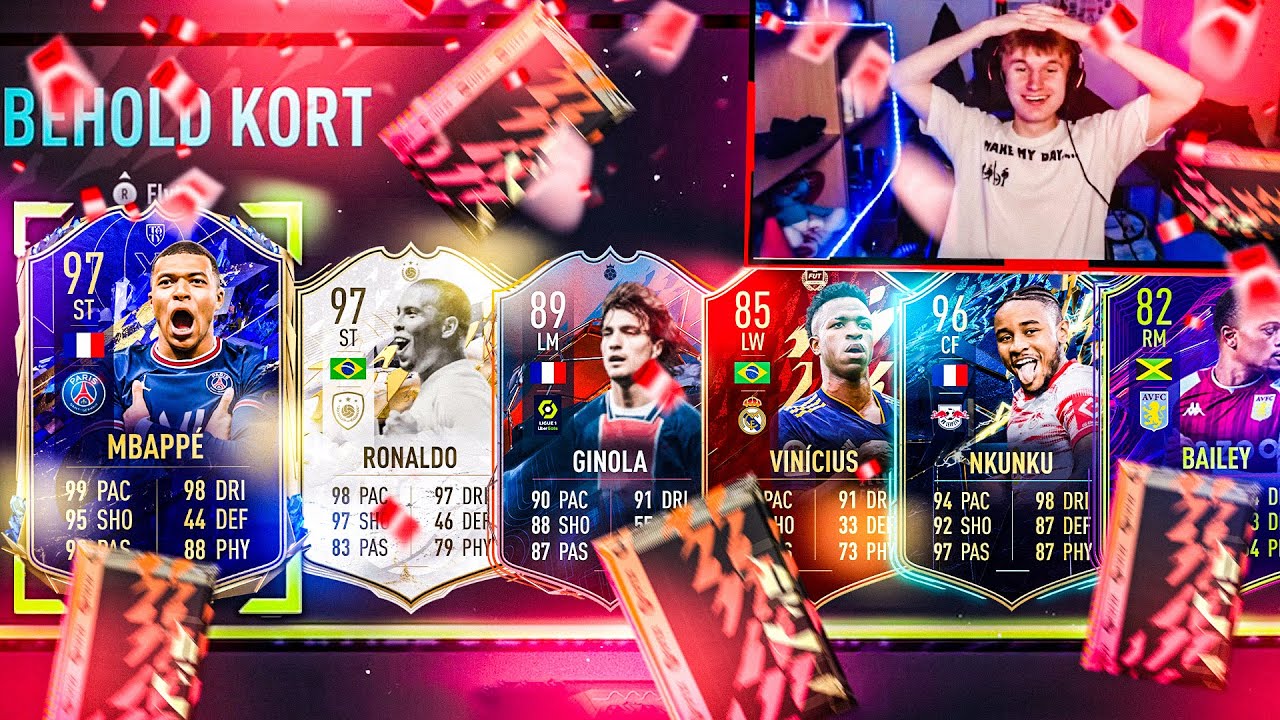 Alle mine BEDSTE Pakker i FIFA 22! *Heldet er KOLOSSALT!*